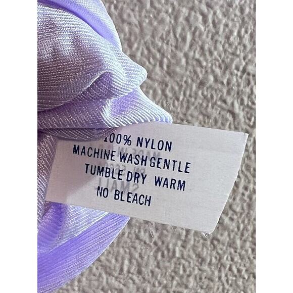 Vintage NWT Sabrina by Mervyns Small Nightgown Lavender Embroidered Trim - Picture 6 of 8
